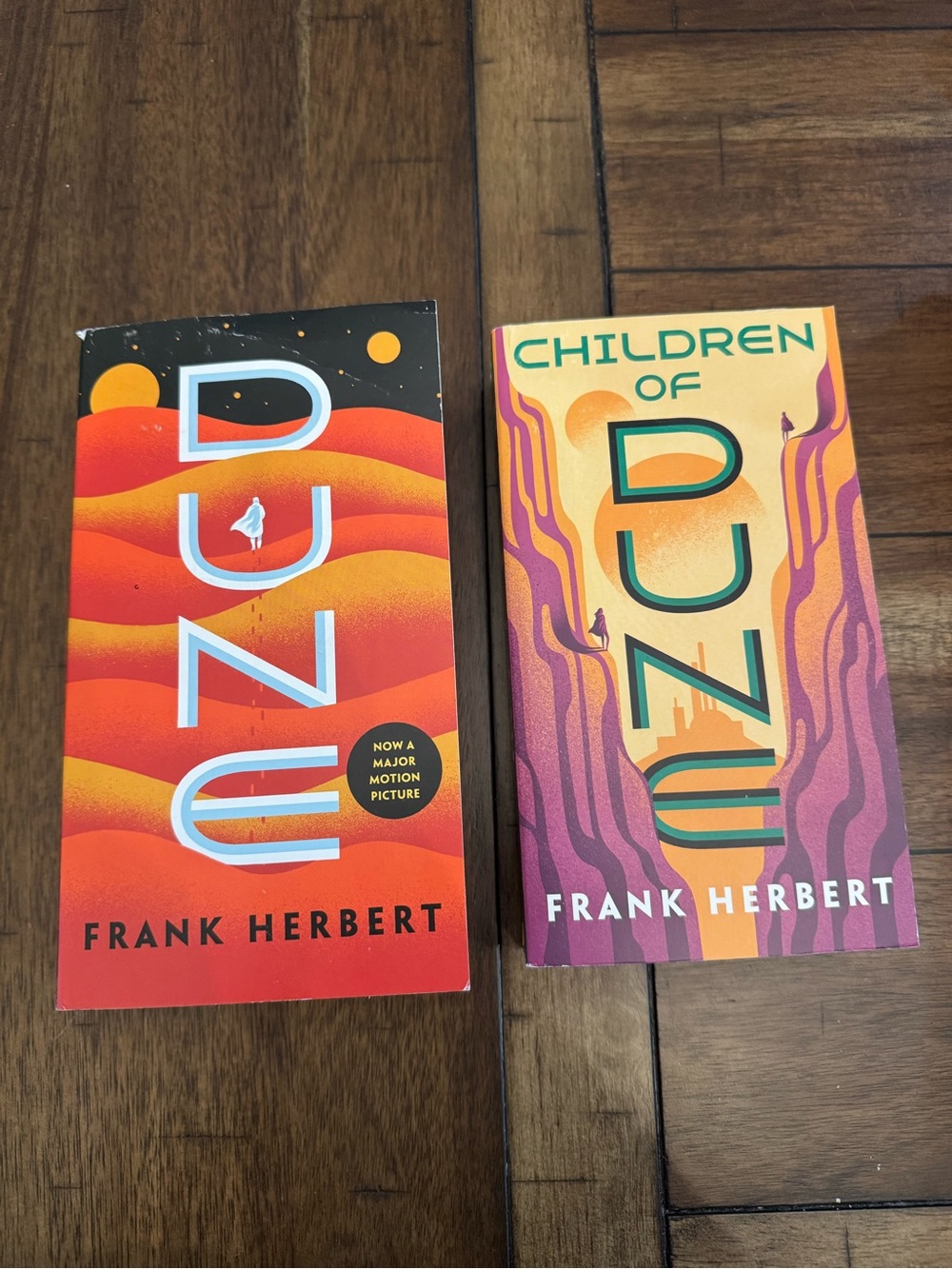 Dune by Frank Herbert paperback books